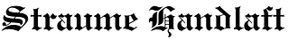 Logo av Straume Handlaft AS